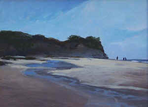 Walking Half Moon Bay9x12.jpg (16786 bytes)
